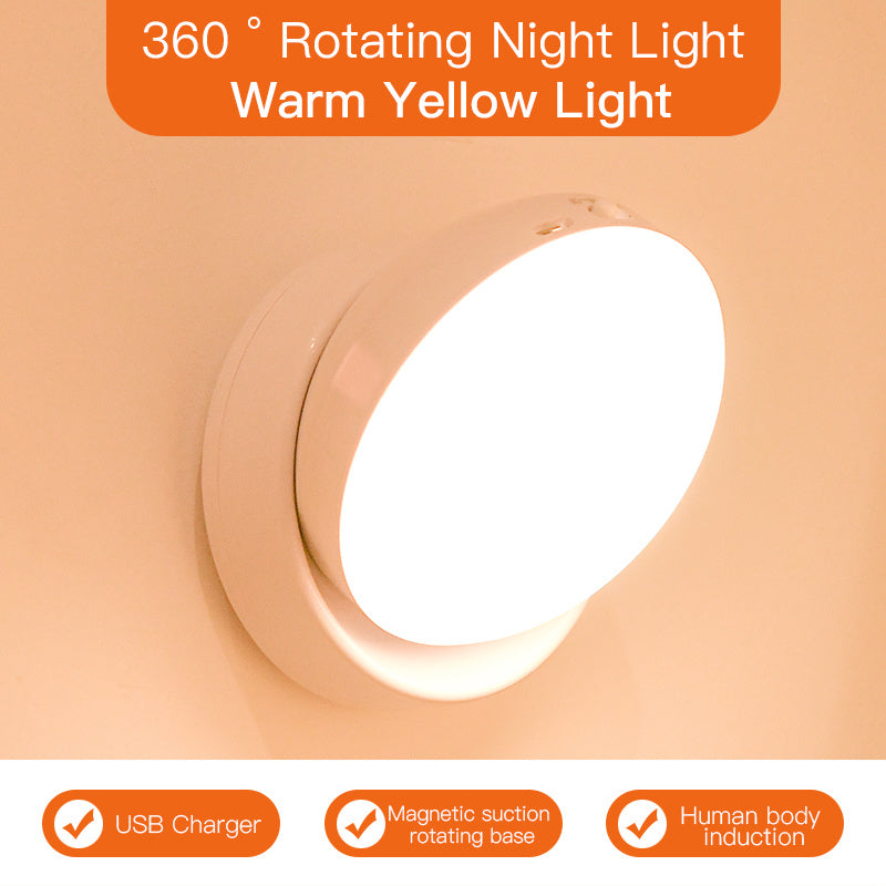 Rotating Human Body Sensor Corridor Light