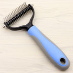 Double-Sided Pet Dematting Comb – Dog Grooming Tool for Mats, Tangles & Loose Fur
