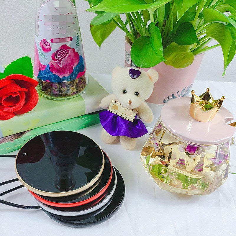 55℃ Constant Temperature Coaster Ceramic Cup warmer