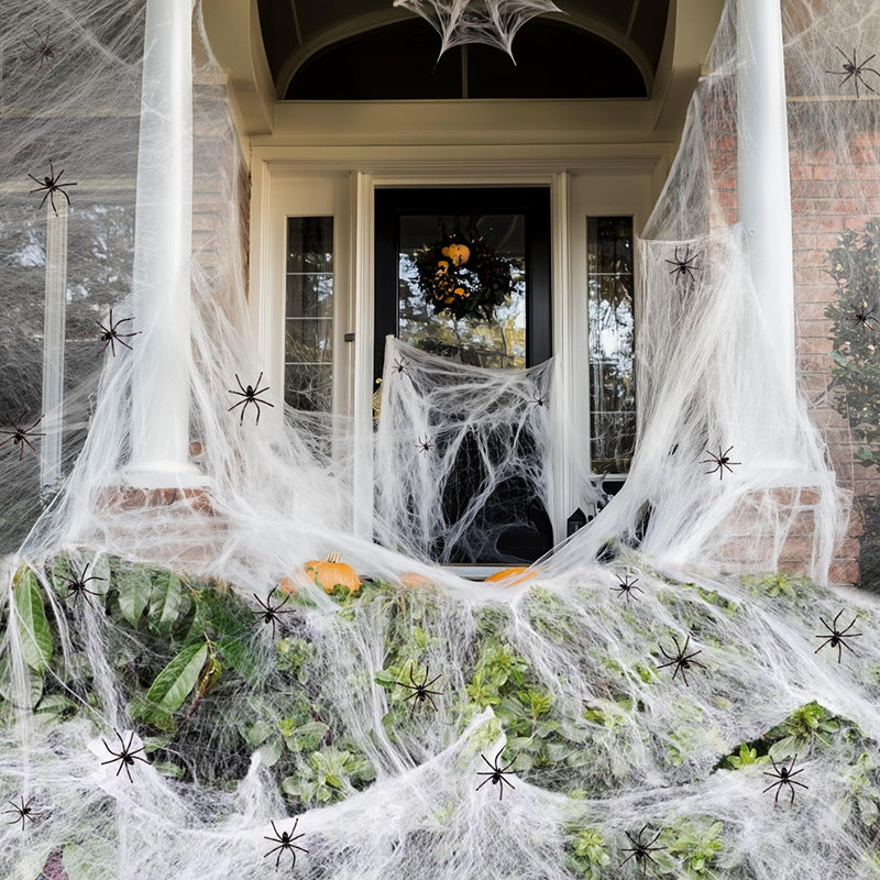 Halloween Decoration Cotton Spider Web