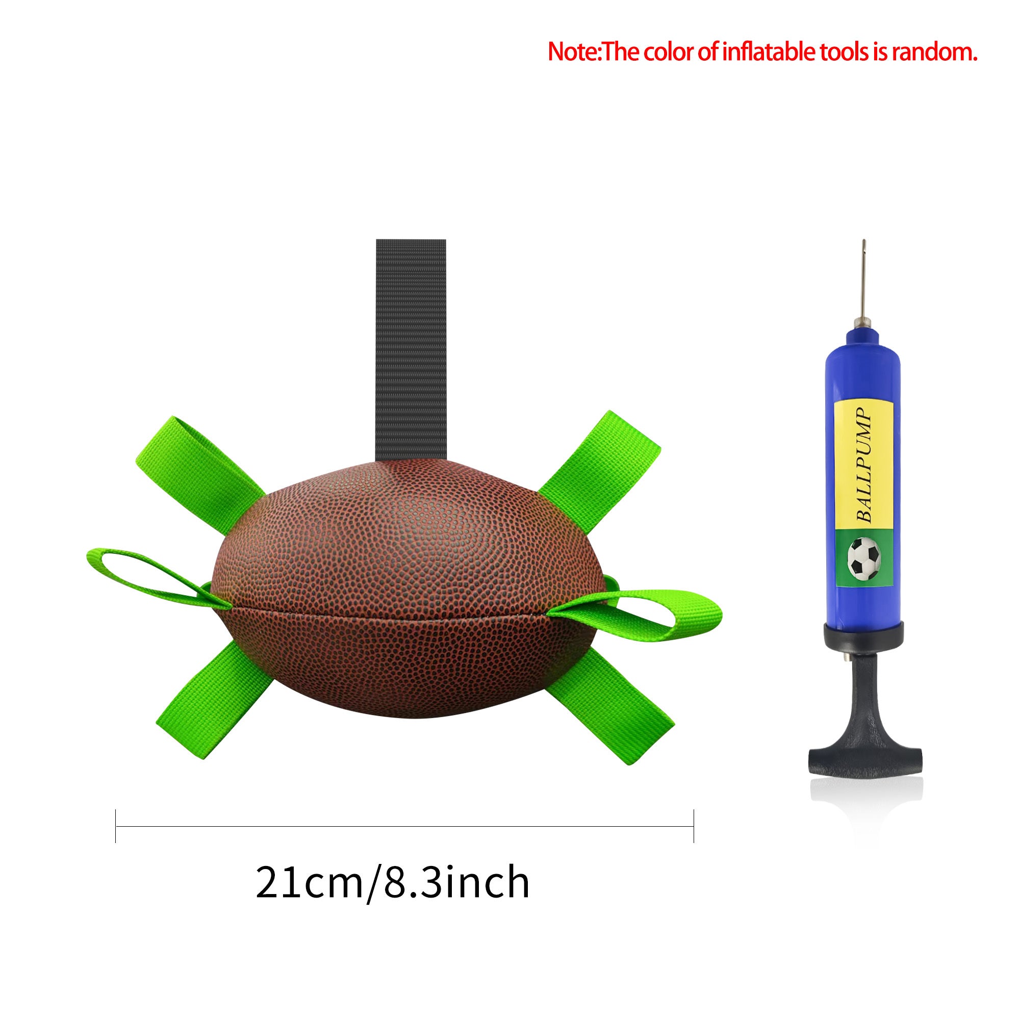 Interactive Dog Football Toy Soccer Ball Inflated