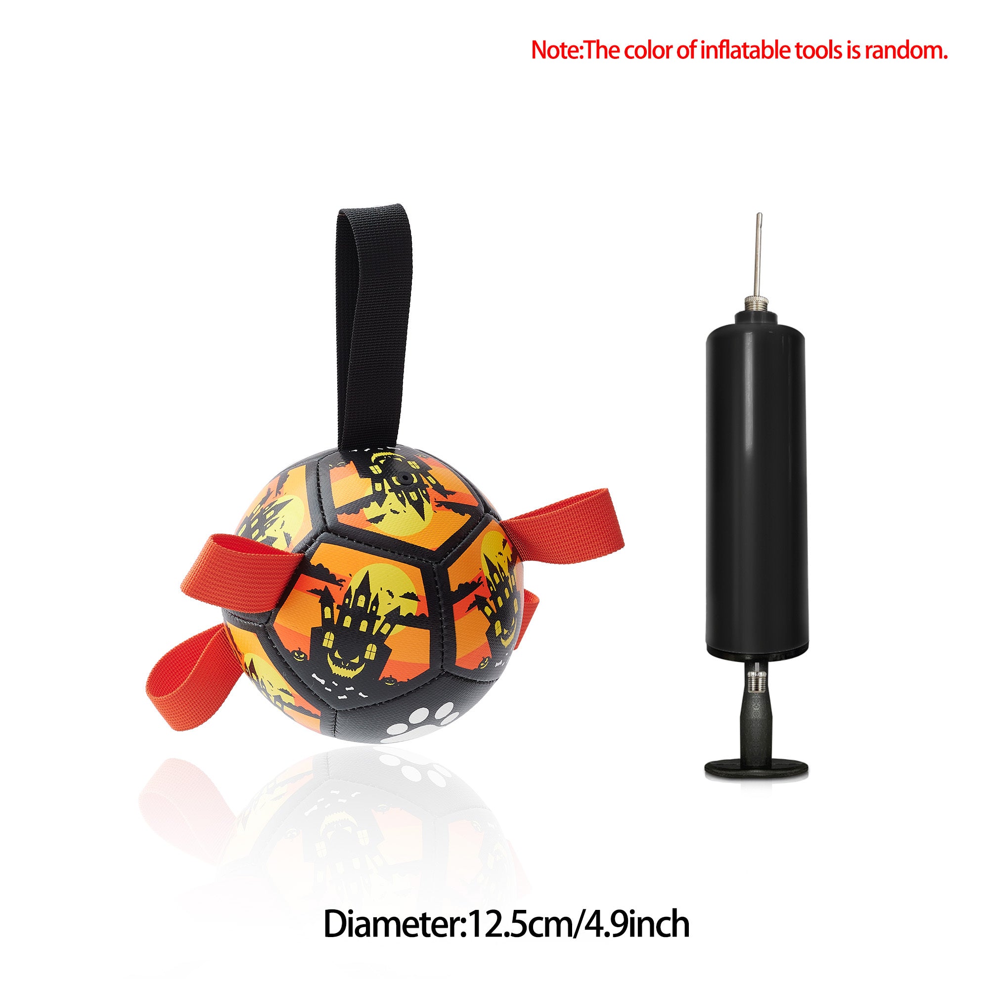 Interactive Dog Football Toy Soccer Ball Inflated