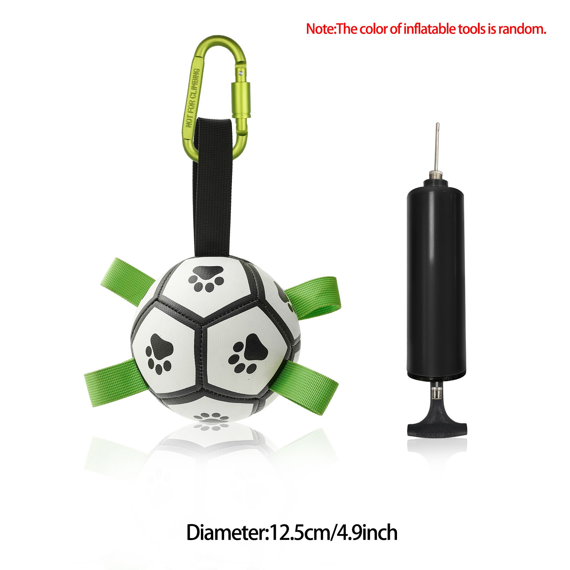 Interactive Dog Football Toy Soccer Ball Inflated