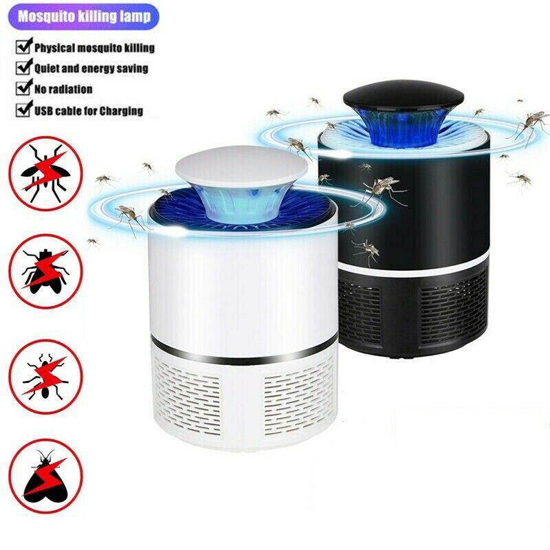 USB Electric UV Mosquito Killer Lamp – Indoor & Outdoor Bug Zapper Trap
