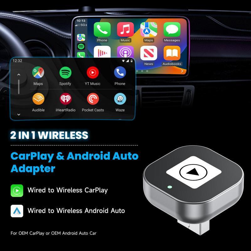 Wireless CarPlay Adapter For IPhone And Android