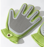 2-in-1 Pet Grooming Glove for Cats & Dogs – Double-Sided Hair Removal & Gentle Massage Brush