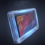 Waterproof Wall-Mounted Phone Holder Case – Anti-Fog Touch Screen