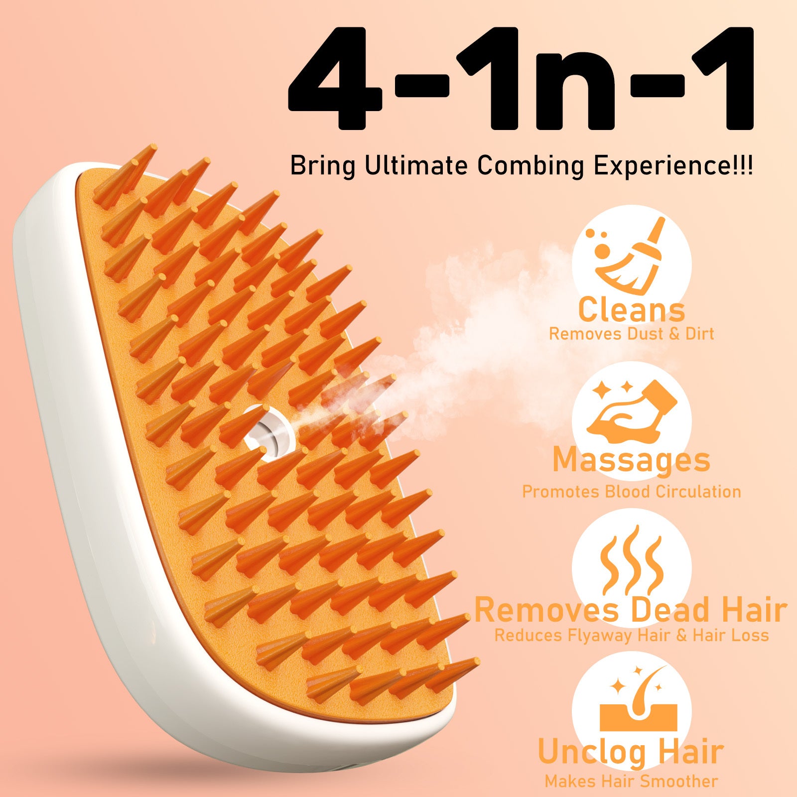 4 in 1 Cat Anti-Static Grooming Comb