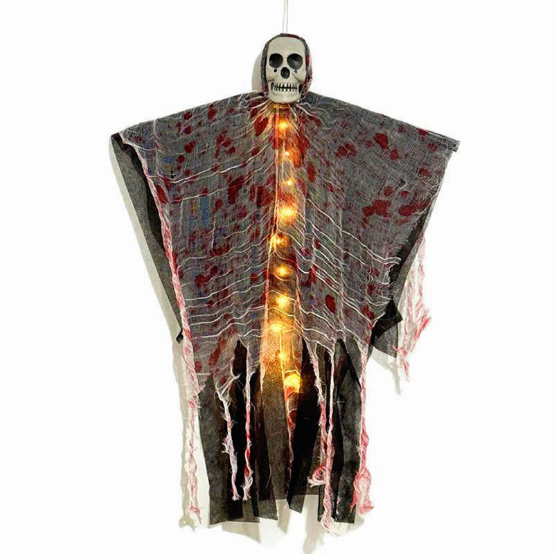 Halloween Decoration Blood-dyed Luminous Skull
