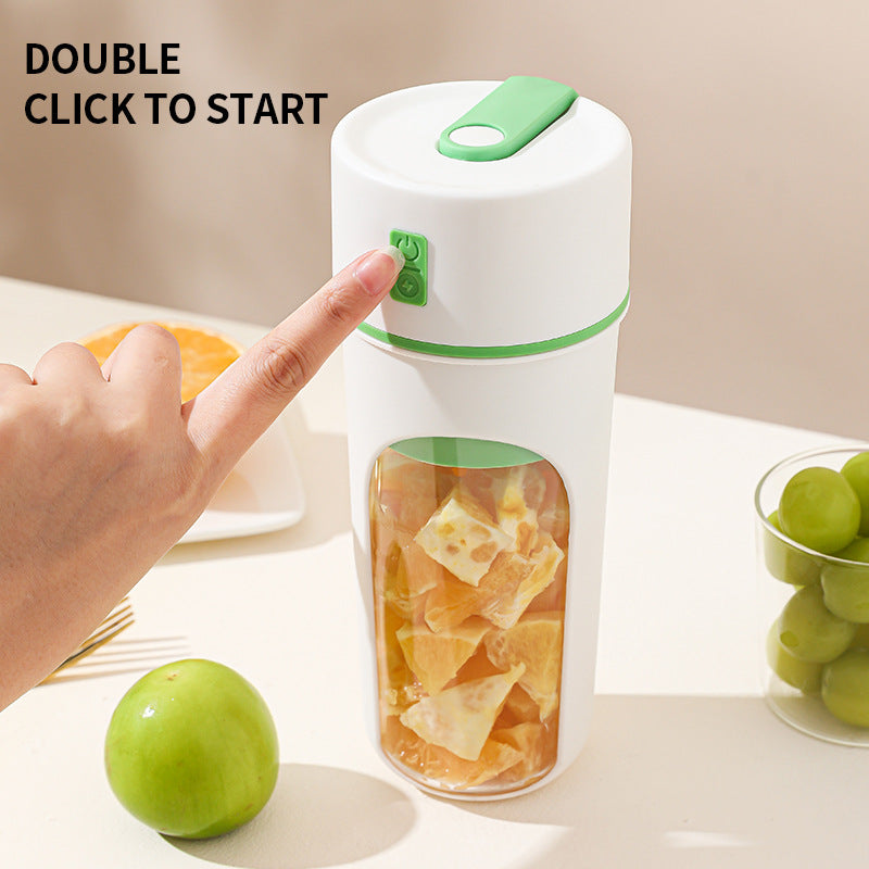 Portable USB Electric Juicer & Blender – Wireless Fruit Mixer & Ice Crusher Cup
