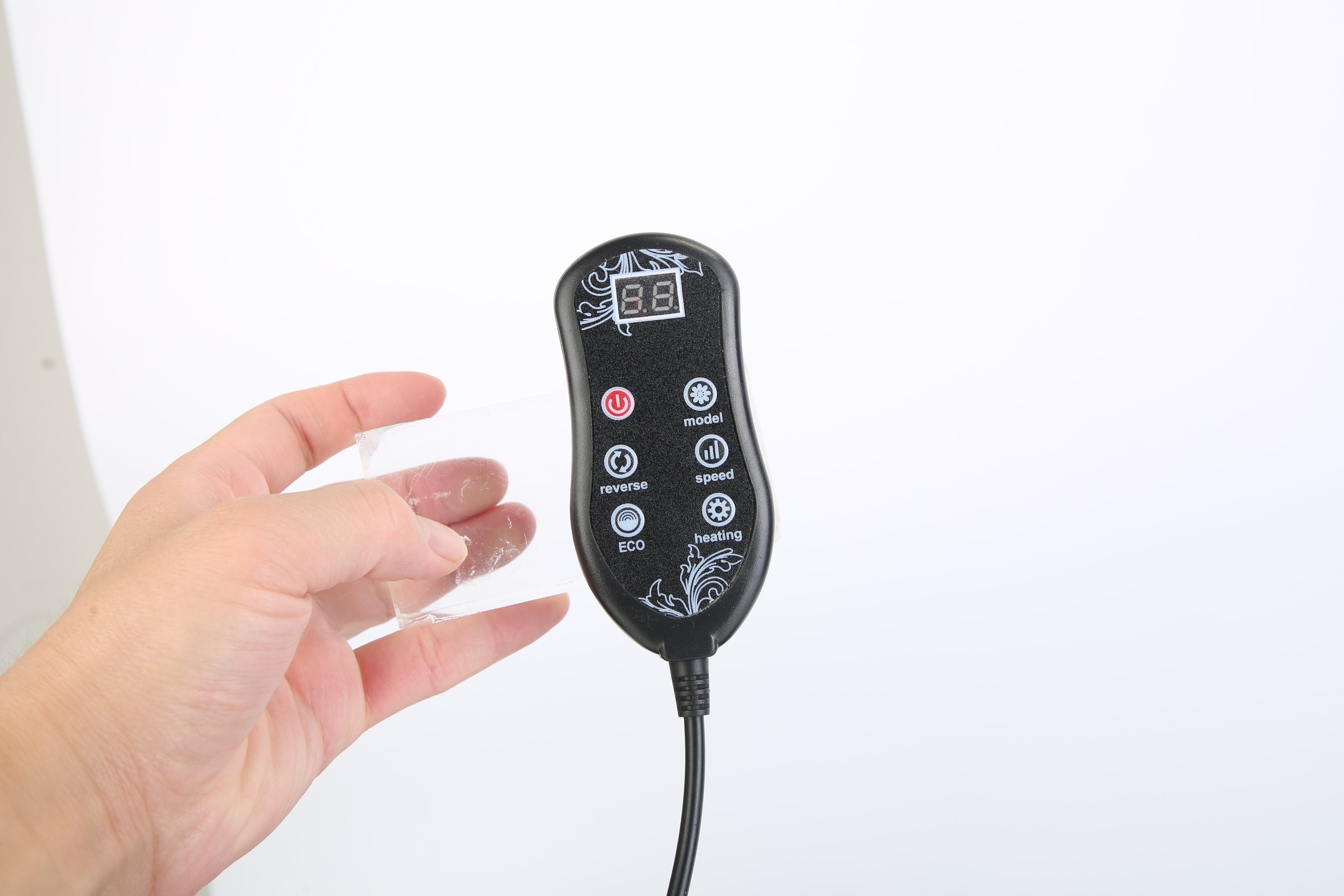 Back Massager With Heat 3D Kneading Massage Pillow
