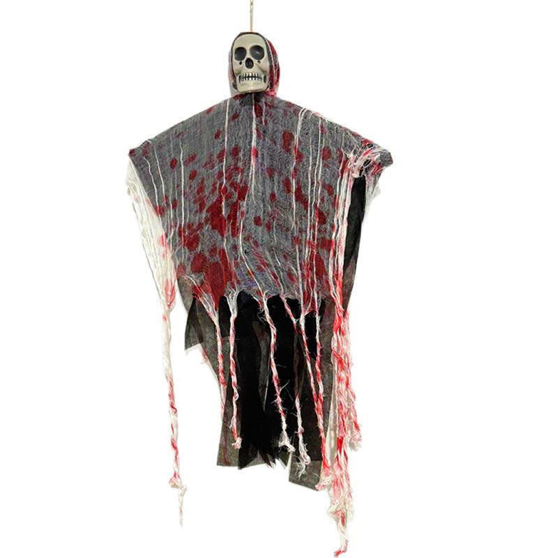 Halloween Decoration Blood-dyed Luminous Skull