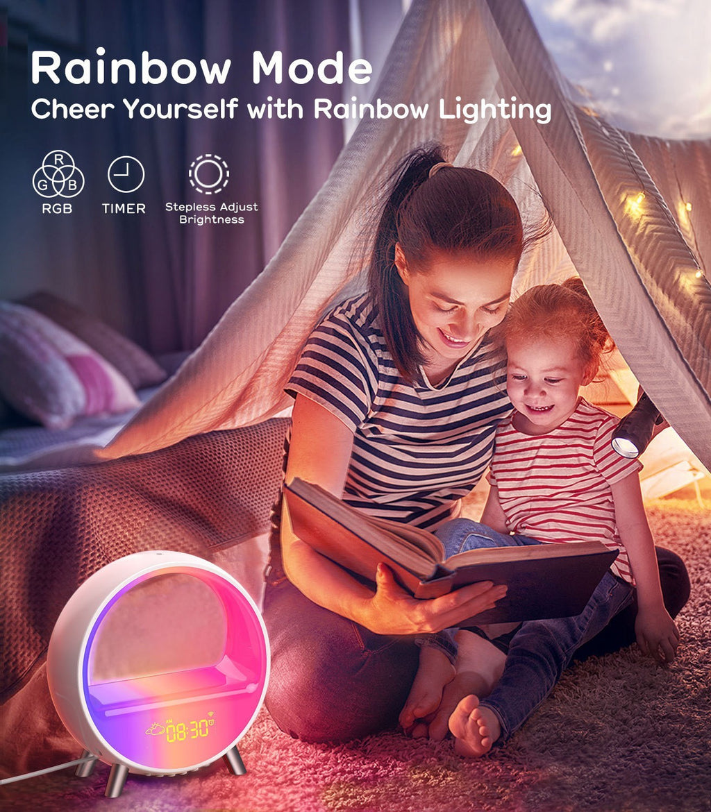 Smart Lamp Bluetooth Speaker and smart wireless charger