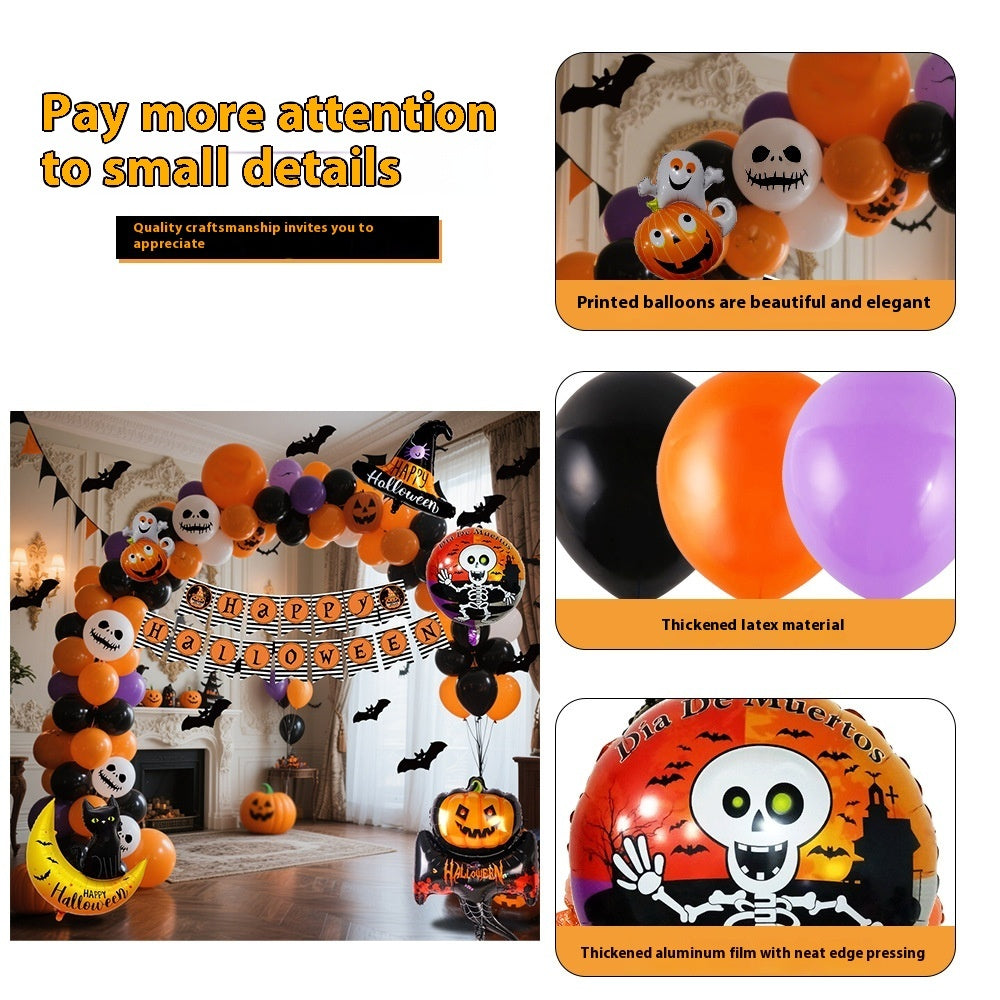 Halloween Hanging Flag Balloon Set