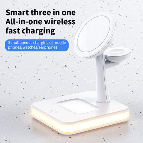 4 in 1 Magnetic Wireless Fast Charger Stand
