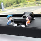 Cute Cartoon Car Mobile Phone Holder – Adjustable Air Vent & Dashboard Mount