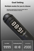 Smart Bluetooth Jump Rope with Counter – Fitness Skipping Rope with Weighted Ball