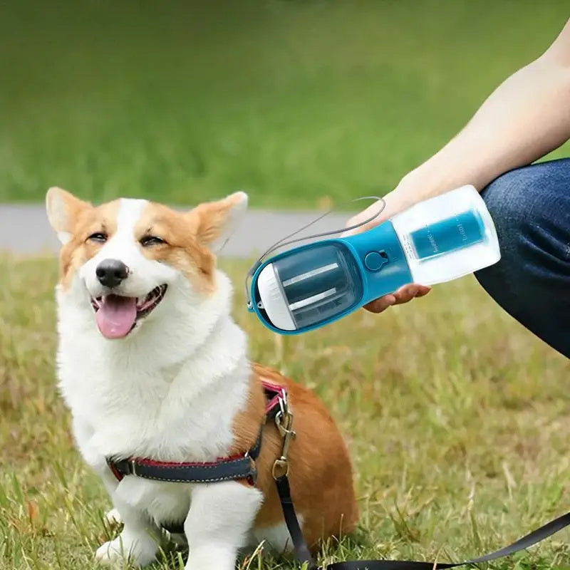 Dog Water Cup Drinking Food Bag