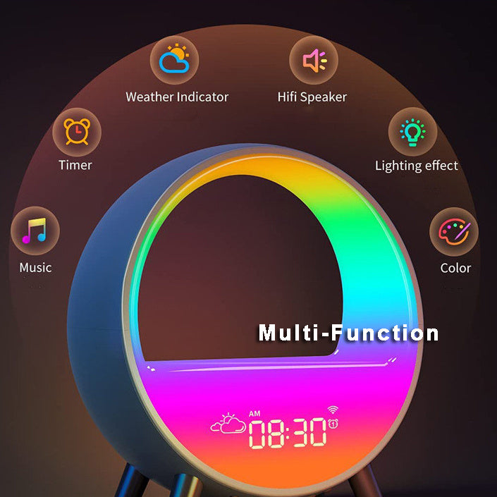 Smart Lamp Bluetooth Speaker and smart wireless charger