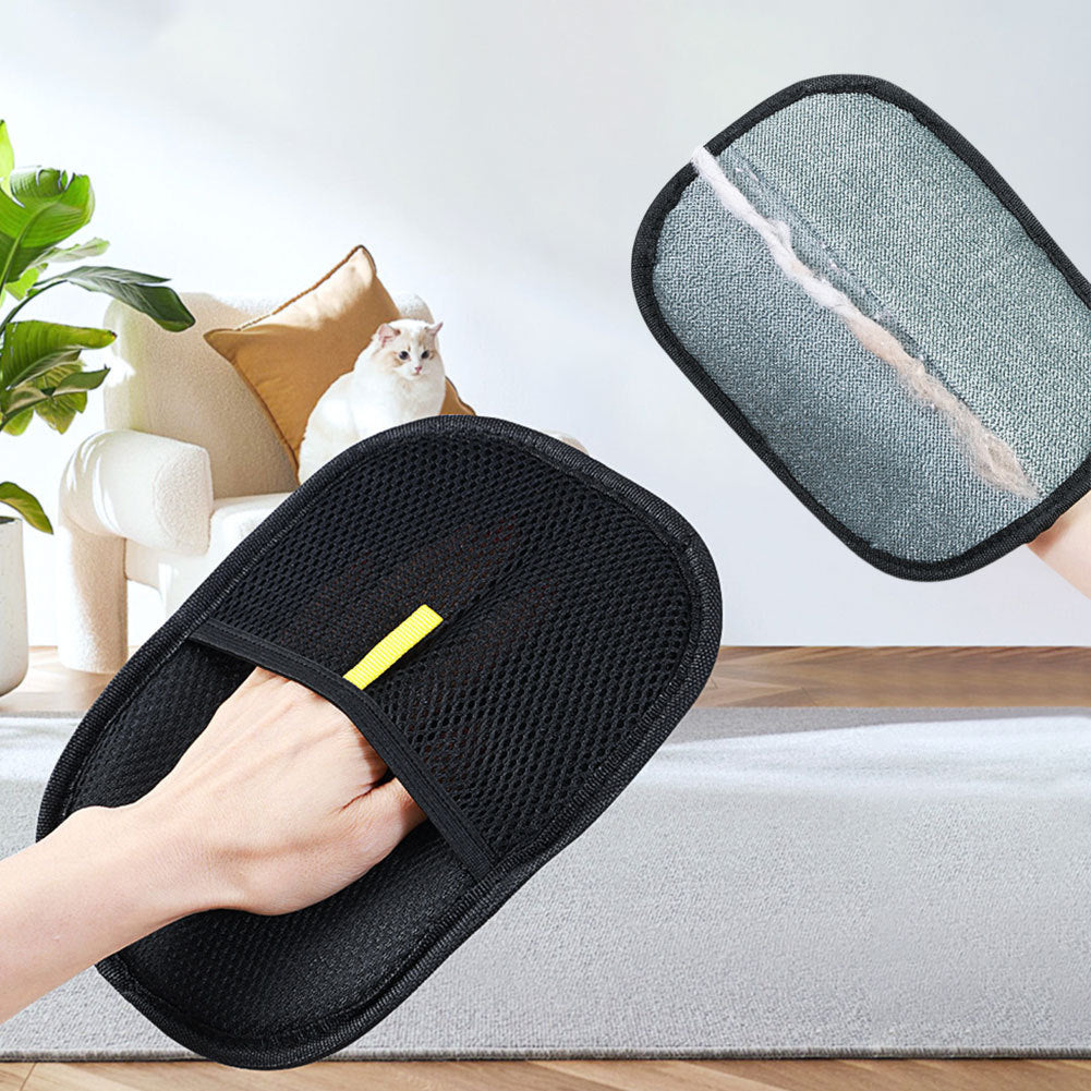 Pet Hair Remover Brush Gloves