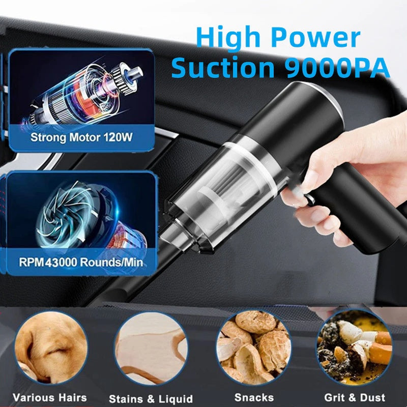 Cordless Handheld Vacuum Cleaner Mini Portable