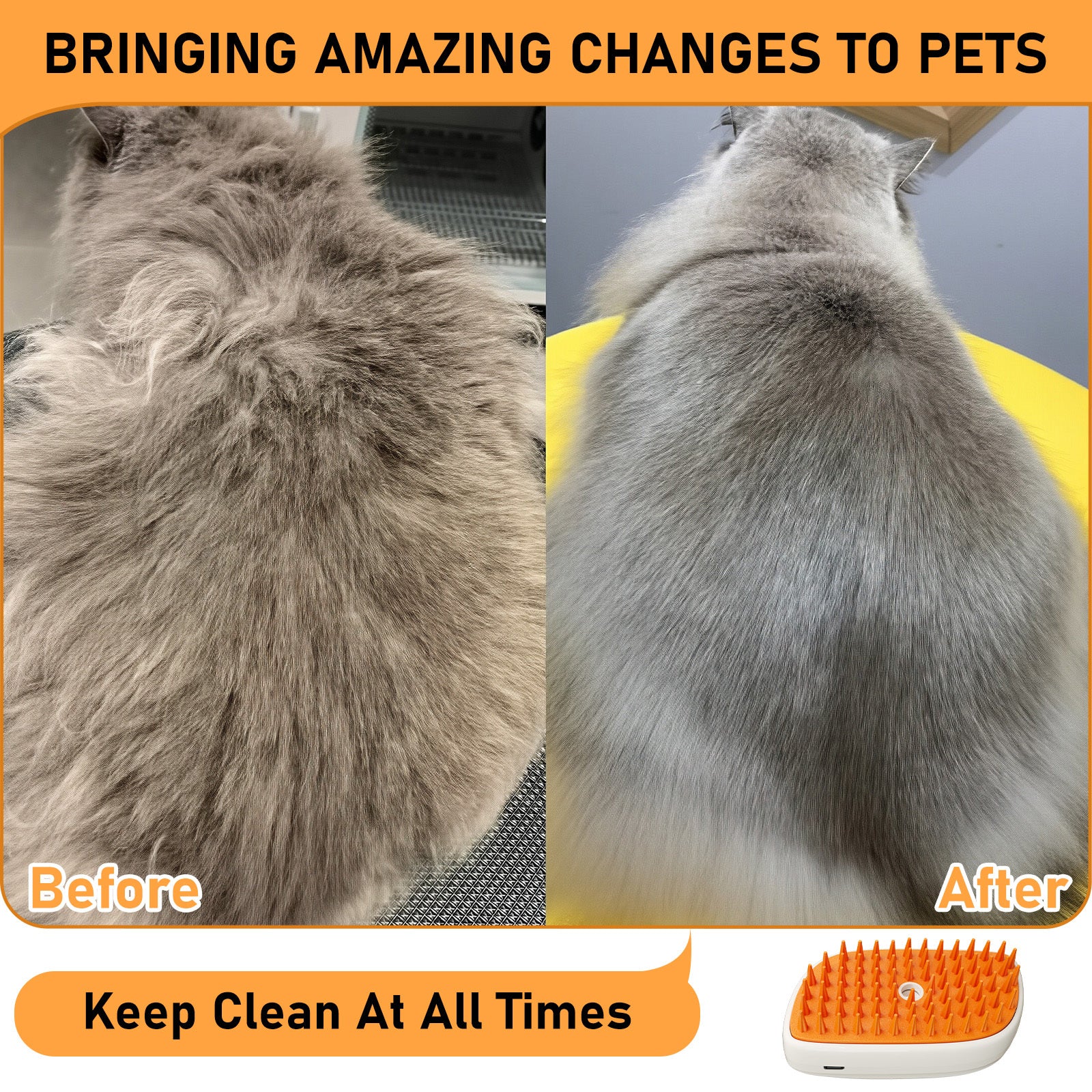 4 in 1 Cat Anti-Static Grooming Comb