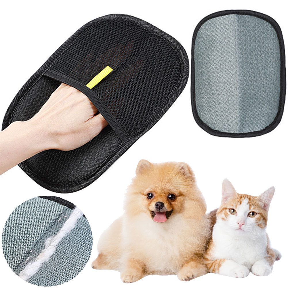 Pet Hair Remover Brush Gloves
