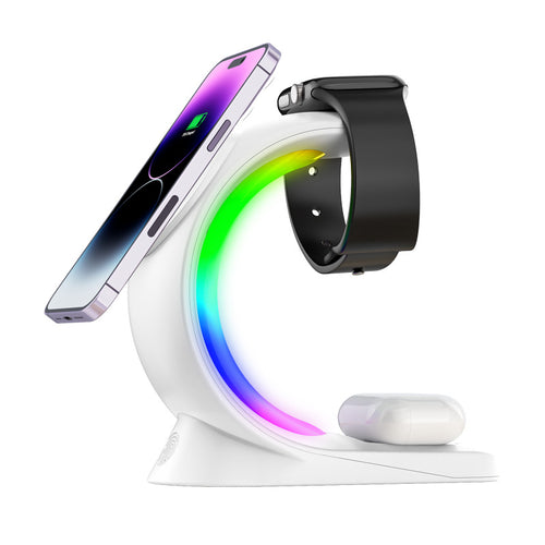 4 in 1 RGB Magnetic Wireless Charger