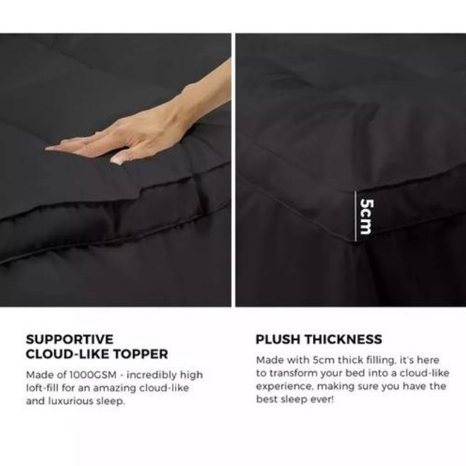 Cooling Memory Foam Mattress Topper