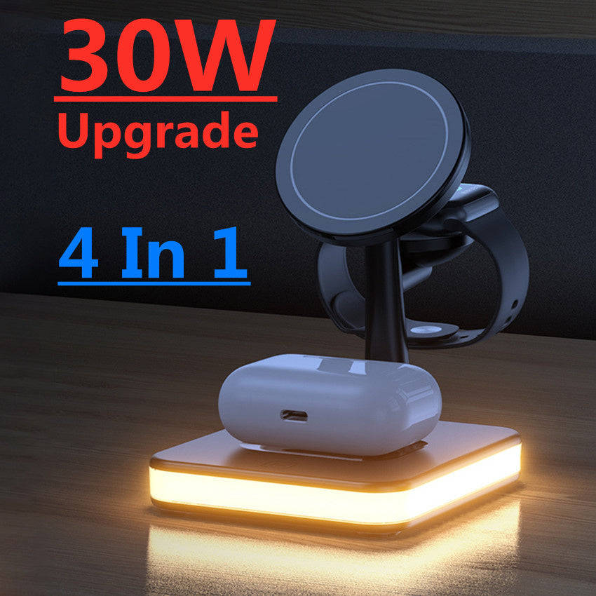 4 in 1 Magnetic Wireless Fast Charger Stand
