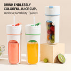 Portable USB Electric Juicer & Blender – Wireless Fruit Mixer & Ice Crusher Cup