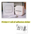 Portable Mini Thermal Label Printer – Bluetooth Photo & Note Printer for Home, School, and Price Tags