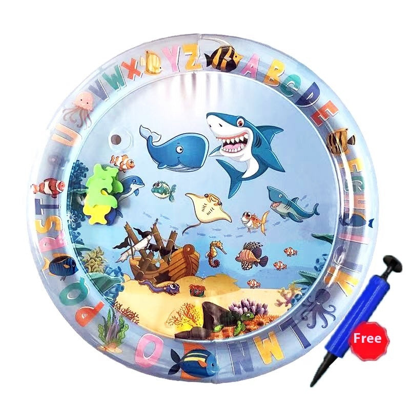 Cooling Pet Water Bed Cushion Ice Pad – Summer Comfort Sleeping Round Mat for Cats & Dogs