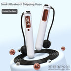 Smart Bluetooth Jump Rope with Counter – Fitness Skipping Rope with Weighted Ball