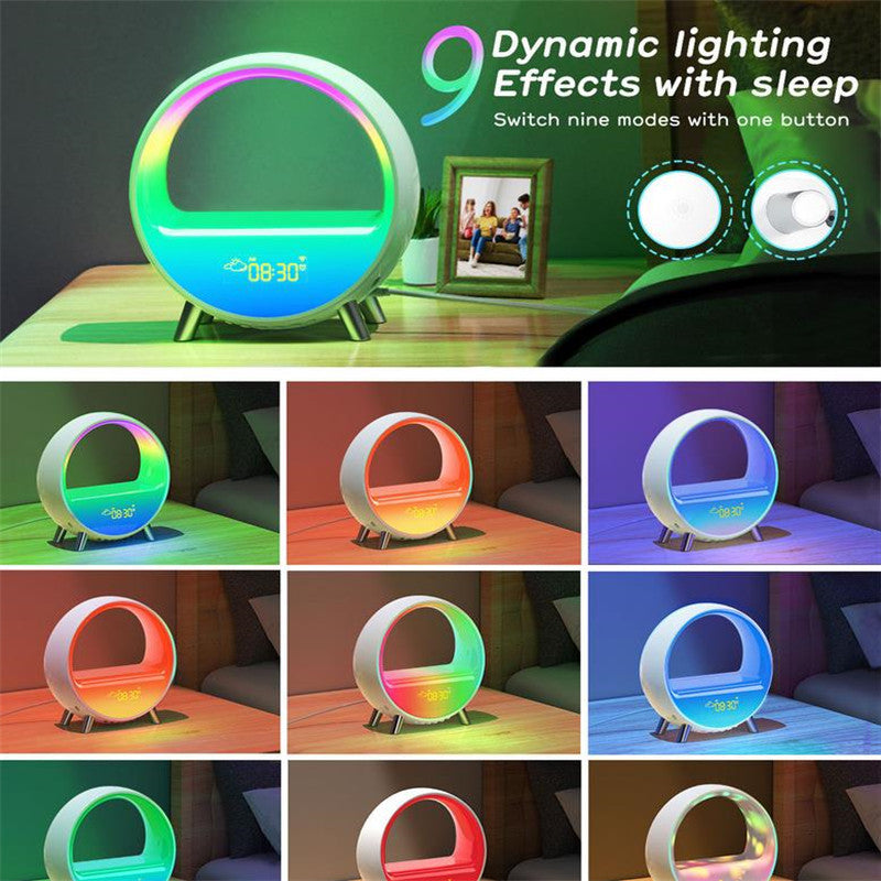 Smart Lamp Bluetooth Speaker and smart wireless charger