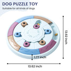 PETMARVEL Interactive Dog Puzzle Toy – Level 1-3 Mental Stimulation Slow Feeder Training Game for Dogs