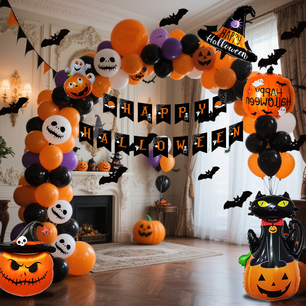Halloween Hanging Flag Balloon Set