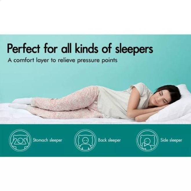 Cooling Memory Foam Mattress Topper