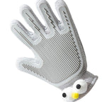 2-in-1 Pet Grooming Glove for Cats & Dogs – Double-Sided Hair Removal & Gentle Massage Brush