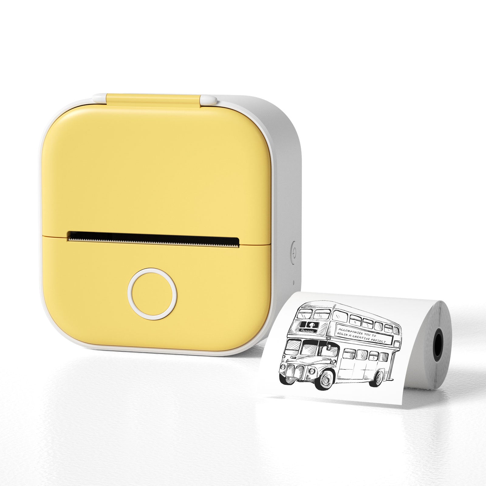 Portable Mini Thermal Label Printer – Bluetooth Photo & Note Printer for Home, School, and Price Tags
