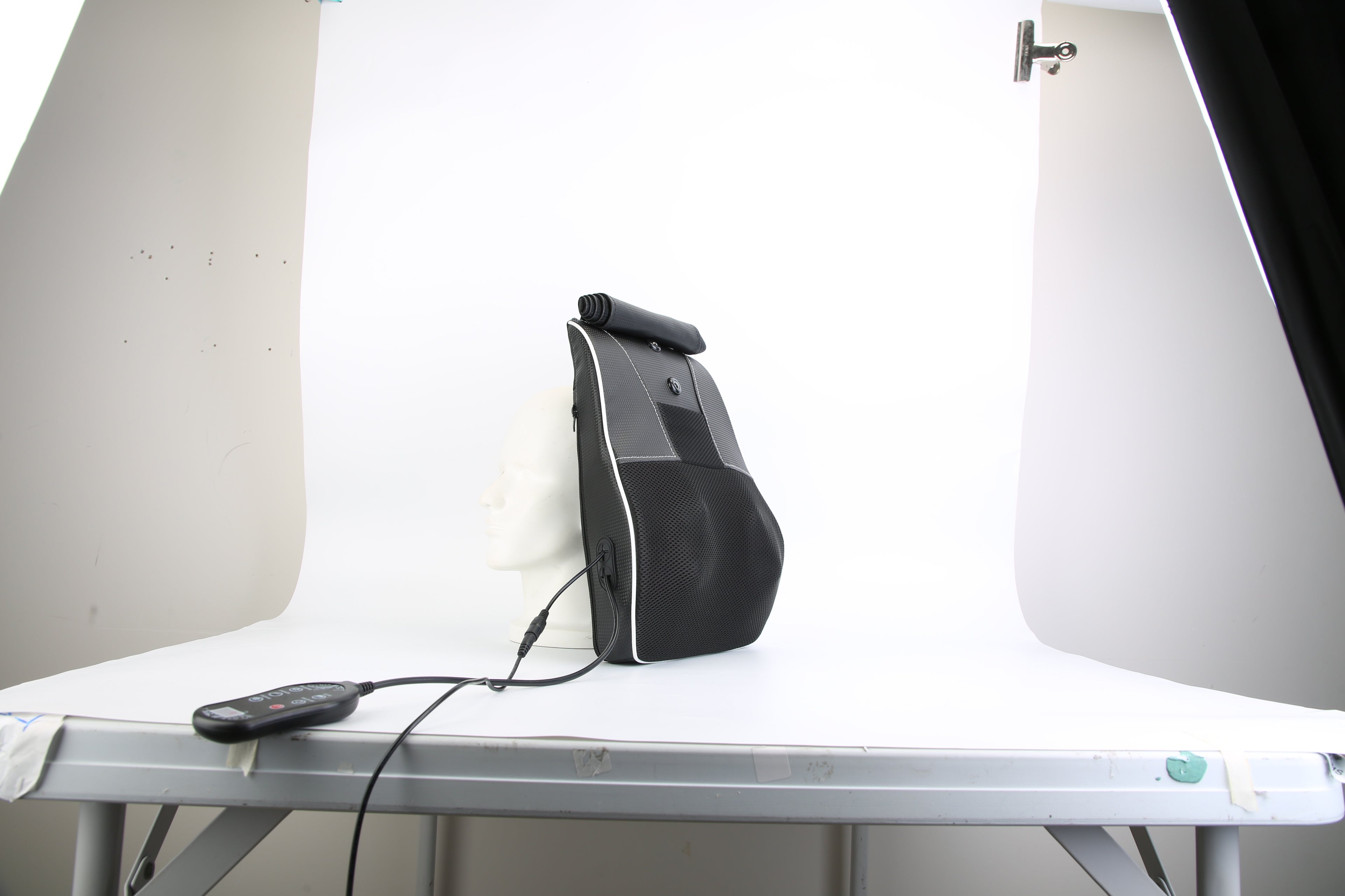 Back Massager With Heat 3D Kneading Massage Pillow