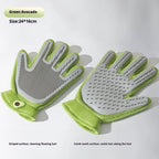 2-in-1 Pet Grooming Glove for Cats & Dogs – Double-Sided Hair Removal & Gentle Massage Brush