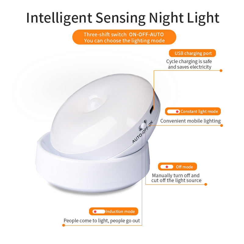 Rotating Human Body Sensor Corridor Light