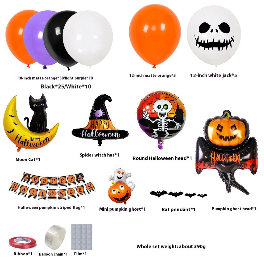 Halloween Hanging Flag Balloon Set