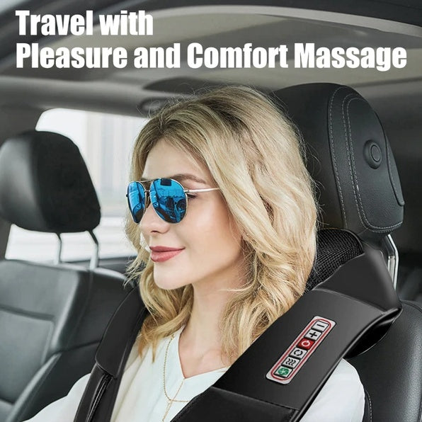 Back Neck And Shoulder Massager With Deap Heat
